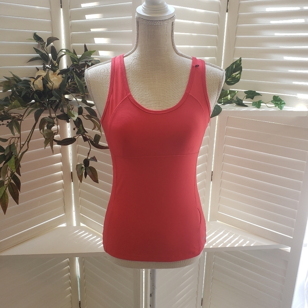 AVIA ORANGE FITTED RAZORBACK TANK SIZE SMALL